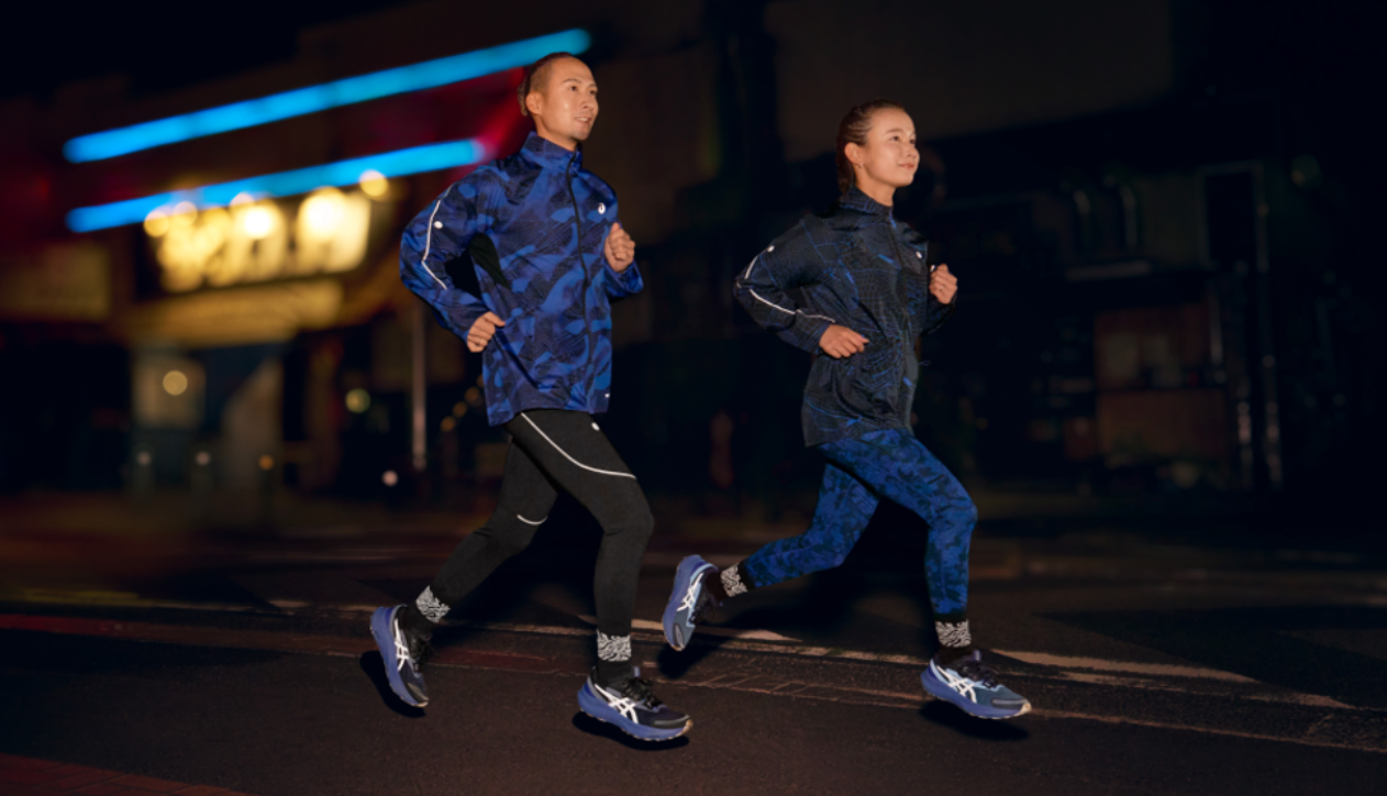 Komfort, Farbe und Sichtbarkeit für jeden Lauf. 